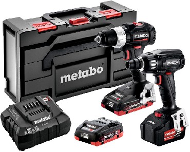 Zestaw Combo - klasa 18 V Metabo Combo Set 2.2.6 18 V BL SE - 3 akumulatory 18V/2x4.0+1x5.2Ah + metaBOX