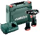 Akumulatorowa wiertarko-wkr�tarka udarowa Metabo PowerMaxx SB BL w walizce + 2 akumulatory Li-Power 12V/2.0Ah