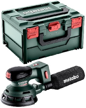 Akumulatorowa szlifierka mimorodowa Metabo PowerMaxx SXA 12-125 BL + metaBOX (bez akumulatora i adowarki)