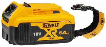 Akumulator DeWalt DCB184LR 18V/5.0Ah XR Li-Ion LANYARD READY