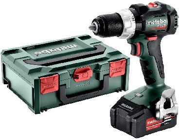 Akumulatorowa wiertarko-wkrtarka udarowa Metabo SB 18 LT BL - 2 akumulatory Li-Power 18V/4.0Ah + metaBOX