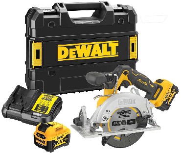 Akumulatorowa pilarka tarczowa rczna DeWalt DCS512P2 BRUSHLESS - 2 akumulatory 12V/5.0Ah