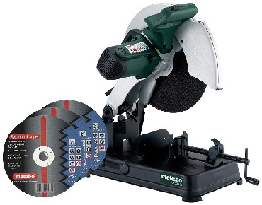 Przecinarka do metalu Metabo CS 23-355 Set + 10 tarcz Flexiamant Super