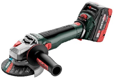 Akumulatorowa szlifierka ktowa Metabo WVB 18 LT BL 11-125 Quick - 2 akumulatory LiHD 18V/5.5Ah + metaBOX