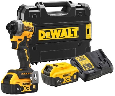 Akumulatorowa zakrtarka udarowa DeWalt DCF850P2T BRUSHLESS - 2 akumulatrory 18V/5.0Ah