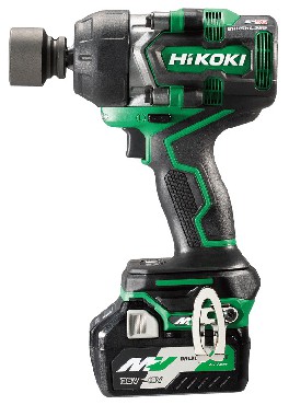 Akumulatorowy klucz udarowy HiKOKI (dawniej Hitachi) WR36DE WRZ BRUSHLESS - 2 akumulatory MultiVolt 18-36V/5.0-2.5Ah + walizka HSC