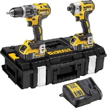 ZESTAW 18V DeWalt DCK266P2LR BRUSHLESS - 2 akumulatory 18V/5.0Ah