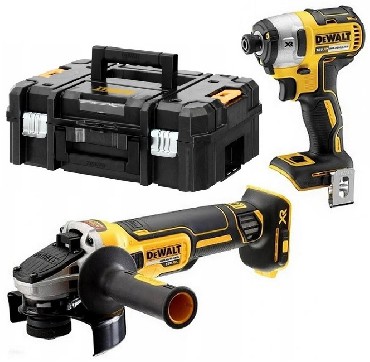 Zestaw narzdzi akumulatorowych DeWalt DCG405N + DCF887N BRUSHLESS 18V + walizka (bez akumulatora i adowarki)