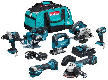 ZESTAW 18V Makita DLX7019TX1 - 2 akumulatory 18V/5.0Ah