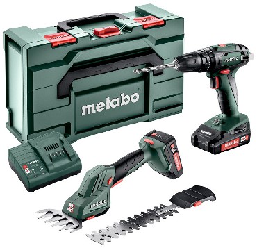 ZESTAW 18V Metabo Combo Set 2.2.4 18V - 2 akumulatory Li-Power 18V/2.0Ah + metaBOX