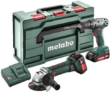 Zestaw Combo - klasa 18 V Metabo Combo 2.4.3 18V 2x Li-Power BS+W+MetaBOX