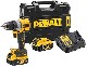 Akumulatorowa wiertarko-wkrtarka DeWalt DCD800P2T BRUSHLESS - 2 akumulatory 18V/5.0Ah