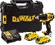 Akumulatorowa wiertarko-wkrtarka udarowa DeWalt DCD709D2T BRUSHLESS - 2 akumulatory 18V/2.0Ah