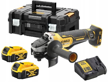 Akumulatorowa szlifierka ktowa DeWalt DCG406P2 BRUSHLESS - 2 akumulatory 18V/5.0Ah