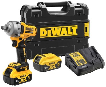 Akumulatorowy klucz udarowy DeWalt DCF891P2T BRUSHLESS - 2 akumulatory 18V/5.0Ah