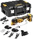Akumulatorowe narzdzie wielofunkcyjne DeWalt DCS356E1T BRUSHLESS - akumulator POWERSTACK 18V/1.7Ah (bez adowarki)