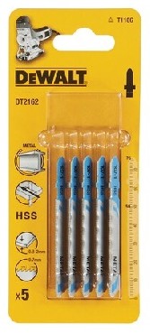 Brzeszczot DeWalt Do metalu 76x50mm 0.7 HSS T - 5 sztuk