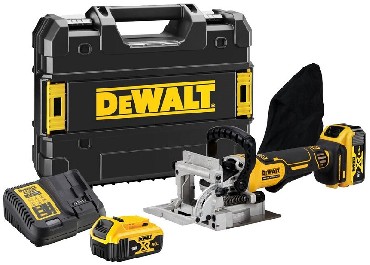 Akumulatorowa frezarka do wpustw DeWalt DCW682P2 BRUSHLESS - 2 akumulatory 18V/5.0Ah