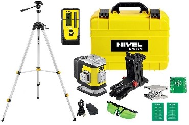 Laser krzyowy Nivel System CL2G + statyw SJJM1EX + czujnik RD800