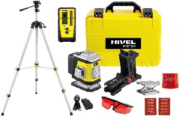 Laser krzyowy Nivel System CL2R + statyw SJJM1EX + czujnik RD800