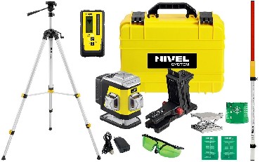 Laser krzyowy Nivel System CL3G + statyw SJJM1EX + czujnik RD800 i ata LS24