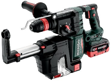 Akumulatorowy mot udarowo-obrotowy Metabo KH 18 LTX BL 28 Q Set ISA - 2 akumulatory LiHD 18V/5.5Ah