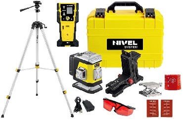 Laser krzy�owy Nivel System CL2R + statyw SJJM1EX + czujnik CLS5