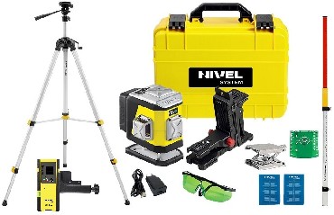 Laser krzyowy Nivel System CL2B + statyw SJJM1EX + czujnik CLS4 i ata LS24