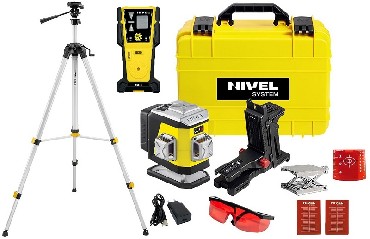 Laser krzy�owy Nivel System CL3R + statyw SJJM1EX + czujnik CLS5