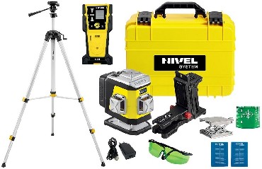 Laser krzy�owy Nivel System CL3B + statyw SJJM1EX + czujnik CLS5