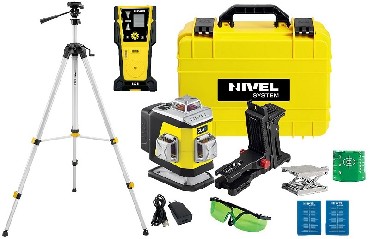 Laser krzy�owy Nivel System CL4B + statyw SJJM1EX + czujnik CLS5