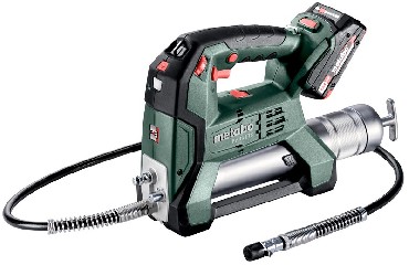 Akumulatorowa smarownica Metabo FP 18 LTX + metaBOX + 2 akumulatory Li-Power 18V/2.0Ah