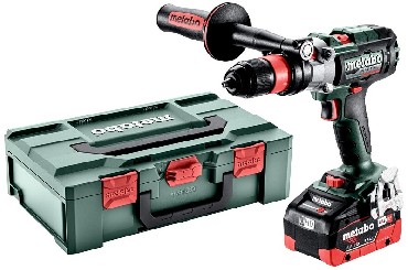 Akumulatorowa wiertarka udarowa Metabo SB 18 LTX-3 BL Q I - 2 akumulatory LiHD 18V/5.5Ah + metaBOX