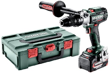 Akumulatorowa wiertarka udarowa Metabo SB 18 LTX-3 BL I Metal - 2 akumulatory Li-Power 18V/5.2Ah + metaBOX