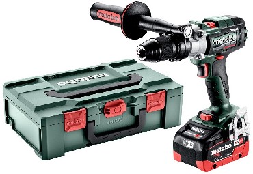 Akumulatorowa wiertarka udarowa Metabo SB 18 LTX-3 BL I Metal - 2 akumulatory LiHD 18V/5.5Ah + metaBOX