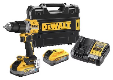 Akumulatorowa wiertarko-wkrtarka udarowa DeWalt DCD805H2T BRUSHLESS - 2 akumulatory POWERSTACK 18V/5.0Ah