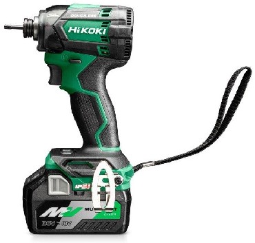 Akumulatorowa zakrtarka udarowa HiKOKI (dawniej Hitachi) WH18DC WRZ BRUSHLESS - 2 akumulatory MultiVolt 18-36V/5.0-2.5Ah + walizka HSC