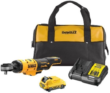 Akumulatorowy klucz zapadkowy DeWalt DCF504D1 BRUSHLESS - akumulator 12V/2.0Ah