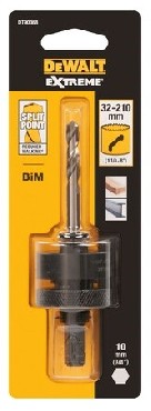 Adapter z wiertem centrujcym DeWalt Trzpie 32-210 mm uchwyt od 10 mm