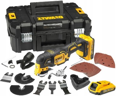 Akumulatorowe narzdzie wielofunkcyjne DeWalt DCS356D2 BRUSHLESS XR - 2 akumulatory 18V/2.0Ah