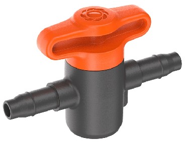 Osprzt Gardena Micro-Drip-System - zawr zamykajcy 4.6 mm (3/16 cala) 2 sztuki