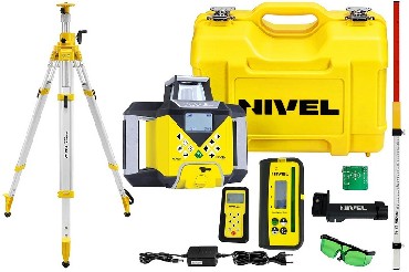 Niwelator laserowy Nivel System NL720G DIGITAL + statyw SJJ32 + ata LS-24