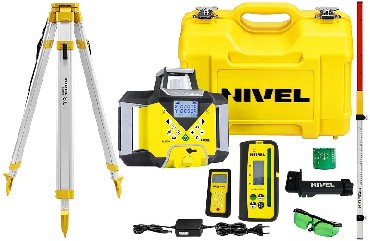 Niwelator laserowy Nivel System NL740G DIGITAL + statyw SJJ1 + ata LS-24