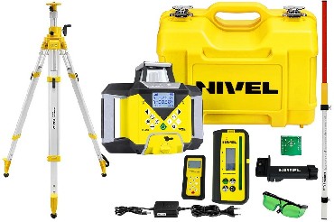 Niwelator laserowy Nivel System NL740G DIGITAL + statyw SJJ32 + ata LS-24