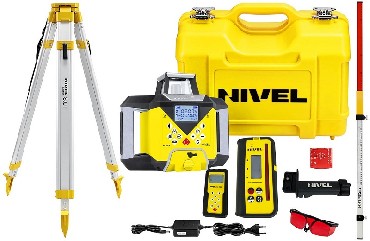 Niwelator laserowy Nivel System NL740R DIGITAL + statyw SJJ1 + ata LS-24