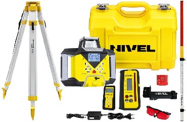 Niwelator laserowy Nivel System NL740R DIGITAL + statyw SJJ1 + ata LS-24