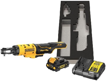 Akumulatorowy klucz zapadkowy DeWalt DCF504L1G BRUSHLESS - akumulator 12V/3.0Ah olejoodporny