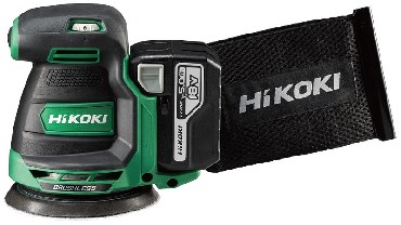 Akumulatorowa szlifierka mimorodowa HiKOKI (dawniej Hitachi) SV1813DA WPZ BRUSHLESS - 2 akumulatory 18V/5.0Ah + walizka HSC
