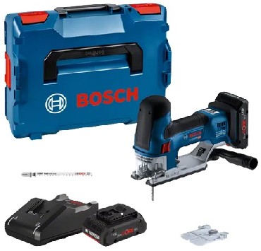 Wyrzynarka akumulatorowa Bosch GST 18V-155 SC - 2 akumulatory ProCORE 18V/4.0Ah + L-BOXX