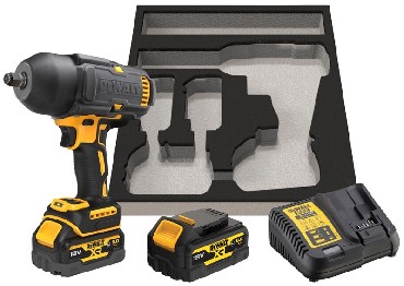 Akumulatorowy klucz udarowy DeWalt DCF900P2G BRUSHLESS - 2 akumulatory 18V/5.0Ah olejoodporne